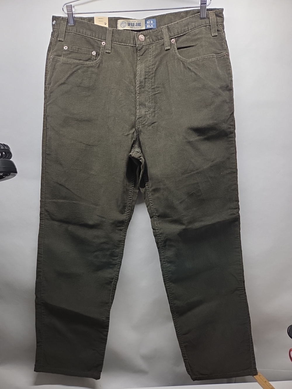 Vintage Gap Corduroy Brown Jeans No.8 Mens 38x32